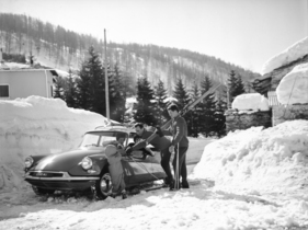 Citroën DS 19 (1962) - Familienausflug ins Skigebiet