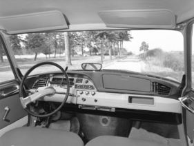 Citroën DS 19 (1962) - das Interieur wurde immer wieder leicht modifiziert