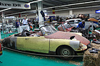 Citroën DS 19 (1963) - bewegtes Leben, denn der Wagen wurde in den Siebzigerjahren in ein DS 21 Cabrio umgebaut und hat rund 400'000 km zurückgelegt - Techno Classica 2015