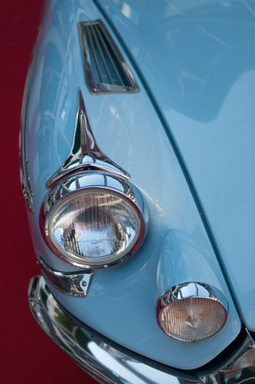 Citroën DS 19 Le Caddy Chapron (1961) - am Start des RAID Suisse-Paris 2015