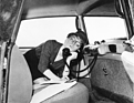 Citroën DS 19 Prestige (1960) - das erste Autotelefon Frankreichs erreichte ein Mobilfunknetz im Grossraum Paris – immerhin!