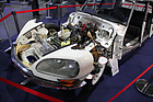 Citroën DS 21 (1966) - Blick in den Motorraum des Schnittmodells - Bremen Classic Motorshow 2019