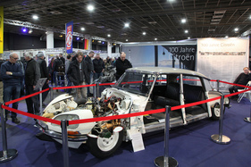 Citroën DS 21 (1966) - Schnittmodelle ziehen immer die Augen auf sich, dieses stand bereits 1969 im Verkehrshaus Luzern - Bremen Classic Motorshow 2019