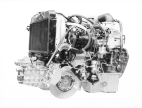 Citroën DS 21 (1966) – kompakte Antriebseinheit mit Getriebe vor dem Motor und Scheibenbremsen direkt am Differential