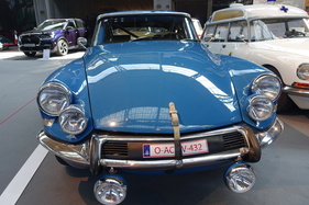 Citroën DS 21 (1969) – verkürzte Version für Rallyezwecke – Sonderausstellung "Citroën DS – An Icon Turns 70" Autoworld Brüssel (1969)