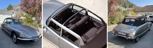 Citroën DS 21 Cabriolet AEAT (1970) – angeboten an der Auction-Auto-Versteigerung in Lausanne am 22. Mai 2022