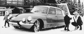 Citroën DS 21 Pallas (1967) – US-Modell im Schnee von Colorado Citroën DS 21 Pallas (1967) – US-Modell im Schnee von Colorado