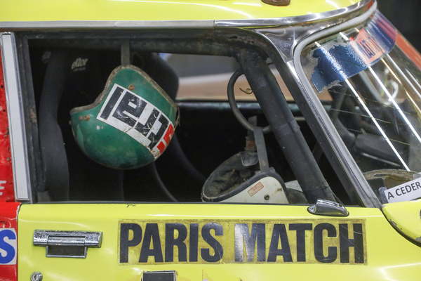 Citroën DS 23 (1979) - Blick ins Interieur des Paris-Dakar-Wagens - Rétromobile Paris 2024