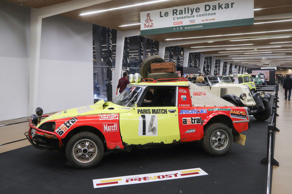 Citroën DS 23 (1979) - vorbereitet für Paris-Dakar 1981 - Rétromobile Paris 2024
