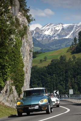 Citroën DS 23 Pallas (1973) - die Göttin am Alpnachersee - Oldtimer in Obwalden (O-iO) 2019