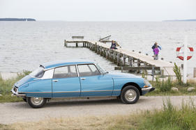 Citroën DS Pallas (1974) - als Lot 01 an der Bonhams Versteigerung der Frederiksen-Sammlung in Dänemark am 26. September 2015