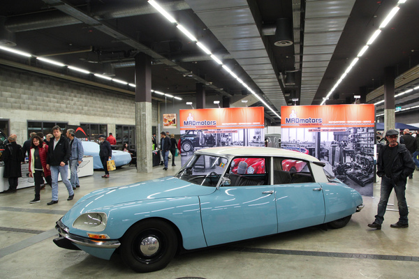 Citroën DS beim MAD Motors - Oldtimermesse St. Gallen 2018