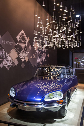 Citroën DS - die Legende - man musste sie suchen, um sie zu sehen - auf dem Genfer Automobilsalon 2015