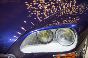 Citroën DS - die berühmten Schwenklampen - auf dem Genfer Automobilsalon 2015