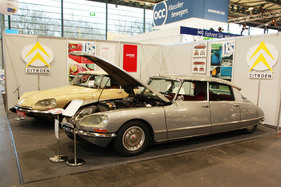 Citroën DS mit offenem und geschlossenem Maul (Bremen Classic Motorshow 2018)