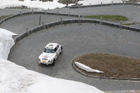 Citroen DS23 (1974) - an der Rallye Peking-Paris 2013 - Sonderprüfung Tremola Tag 31