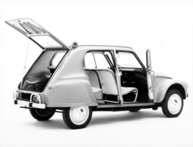 Citroën Dyane (1968) – mit grosser Heckklappe noch praktischer als der 2 CV