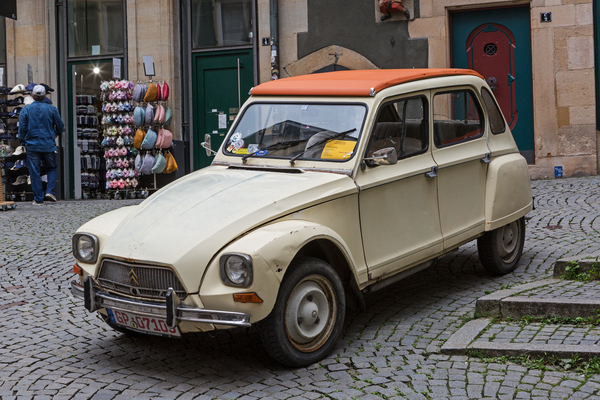 Bild Citroën Dyane mit Patina – Tübingen Classic Oldtimerfestival 2025