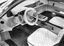 Citroën Eole (1985) - zukunftsorientiertes Cockpit - ob der Autofahrer daran interessiert ist? - Genfer Automobilsalon 1985