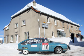 Citroen GS (1975) an der Rallye Monte Carlo Historique 2015