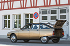 Citroën GS (1977) - die Klappe öffnet mitsamt der Stosstange