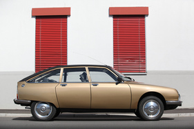 Citroën GS (1977) - keine Zierstäbe, dezente Rundungen Citroën GS (1977) - keine Zierstäbe, dezente Rundungen