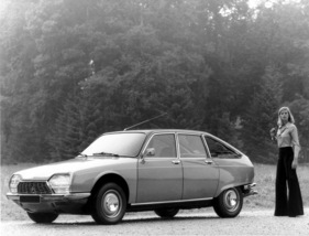 Citroen GS Birotor (1973) - breitere Reifen als die Serienpendants
