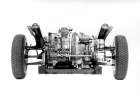 Citroen GS Birotor (1973) - der quer eingebaute Zweischeibenwankelmotor auf der Vorderachse