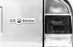 Citroen GS Birotor (1974) - Heckbeschriftung mit stilisierten Kreiskolbenmotor