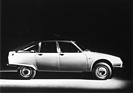 Citroen GS Birotor (1974) - Silhouette wie der normale GS, aber modellspezifische Kotflügelausbuchtungen