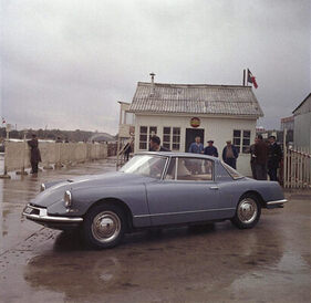 Citroën GT 19 Bossaert (1960) – Prototyp Nr. 1 bei der Präsentation in Montlhéry