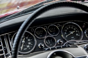 Citroën GT 19 Bossaert (1963) – "Tableau Jaeger" mit sechs Rundinstrumenten aus dem DS-Zubehör