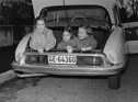 Citroën ID 19 (1958) - auch so kann man die Grösse eines Kofferraums demonstrieren