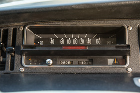 Citroën ID 19 (1967) - Bandtacho und minimale Instrumentierung
