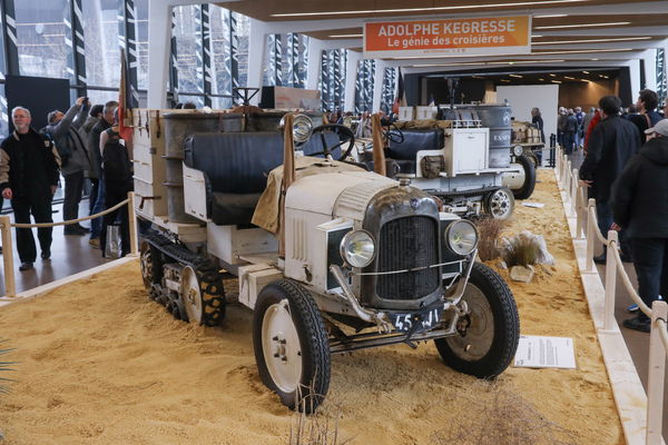 Citroën Kégresse P4 T (1924) – Teil der Sammlung Grimaldi, Sonderschau Kégresse – Rétromobile Paris 2025