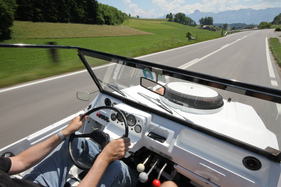 Citroën Méhari 4x4 (1980) - sehr luftig ist man im offenen Wagen untergebracht