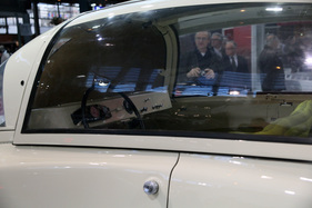 Citroën Prototype C10 (1956) - Interieur des Prototypen - Rétromobile Paris 2014