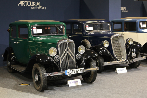 Citroën Rosalie 8A Berline von 1934 - Artcurial Citroën Versteigerung am 6. Februar 2016