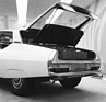 Citroën SM (1970) - Heckpartie - aufgenommen am Genfer Automobilsalon 1970