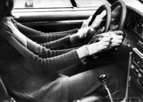 Citroën SM (1970) - längs verstellbares Lenkrad