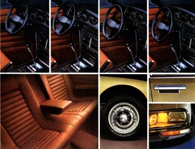 Citroën SM (1971) - Interieur, man beachte das längs verstellbare Lenkrad