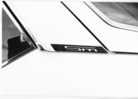 Citroën SM (1971) - das SM-Emblem auf der Flanke