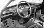 Citroën SM (1973) - am Genfer Automobilsalon 1973 - Blick ins Interieur