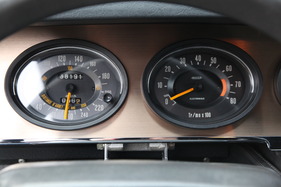 Citroën SM (1973) - die zentral angeordneten Hauptinstrumente