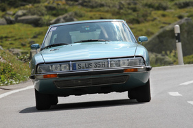 Citroën SM Coupé Maserati (1971) - bei der Überquerung des Flüelapasses an der Passione Engadina 2019