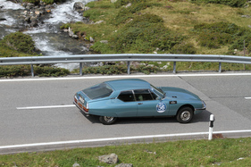 Citroën SM Coupé Maserati (1971) - bei der Überquerung des Flüelapasses an der Passione Engadina 2019
