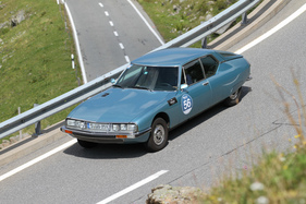 Citroën SM Coupé Maserati (1971) - bei der Überquerung des Flüelapasses an der Passione Engadina 2019
