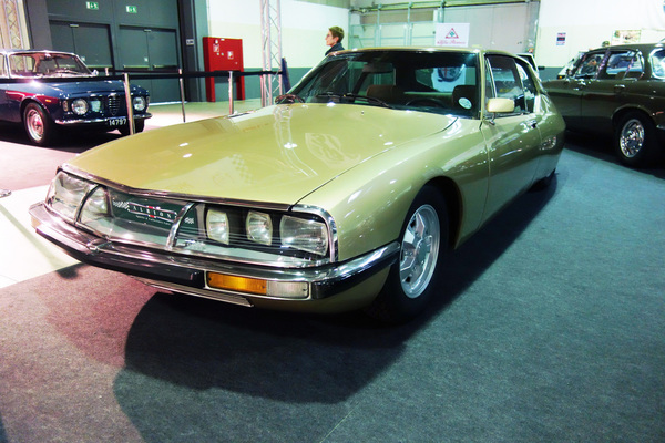 Bild Citroën SM - GT auf französisch (Autojumble Luxemburg-Stadt 2018)