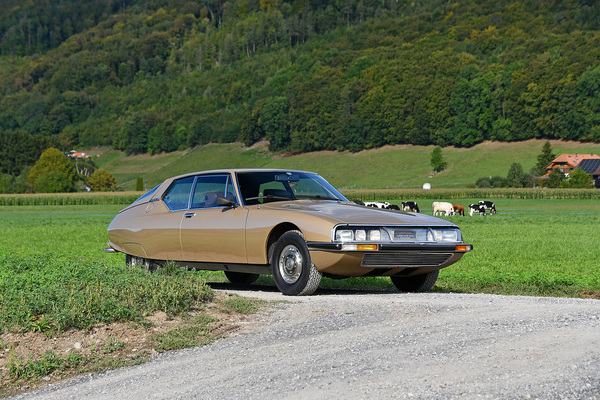 Citroën SM Injection (1971) - als Lot 182 an der Versteigerung der Oldtimer Galerie Toffen am 14. Oktober 2023 angeboten