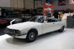 Citroën SM Mylord (1971) - von Chapron gebaute offene Variante des SM-Coupés, nur sieben Exemplare wurden gebaut (Techno Classica 2013)